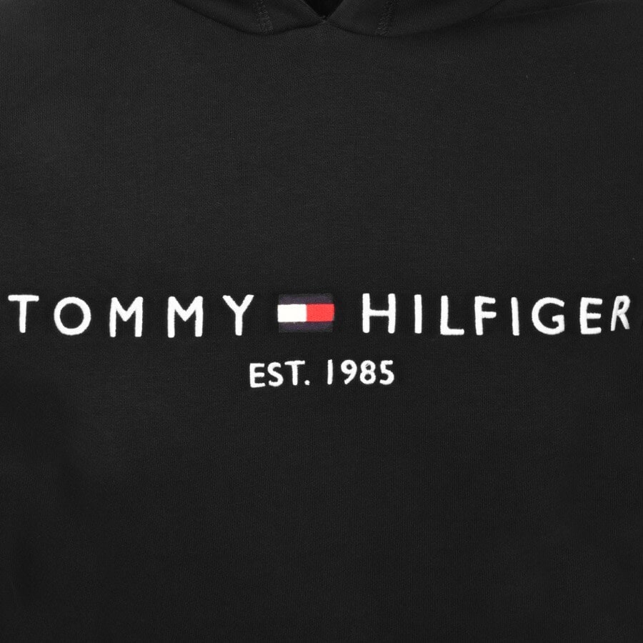 Tommy hilfiger logo black on sale